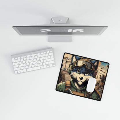 Dogs of War Desk Mat & Mouse Pad