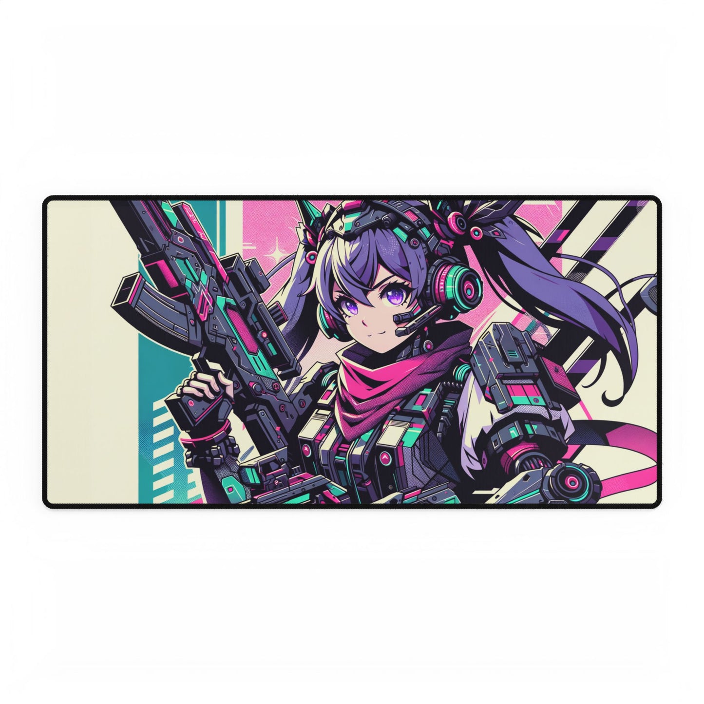 Anime Bae Mech XXL Mousepad Deskmat 31.5"