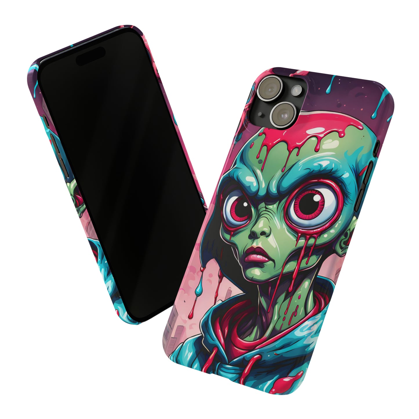 Shocked iPhone 15-13 Slim Phone Cases