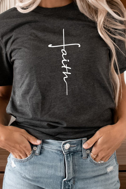 Faith Christian Easter Spring Season PLUS SIZE Tee