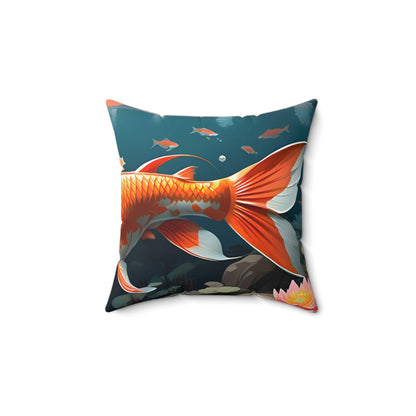 Japanese Koi Fish Pillow