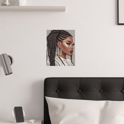 Braids - Satin Posters (210gsm)