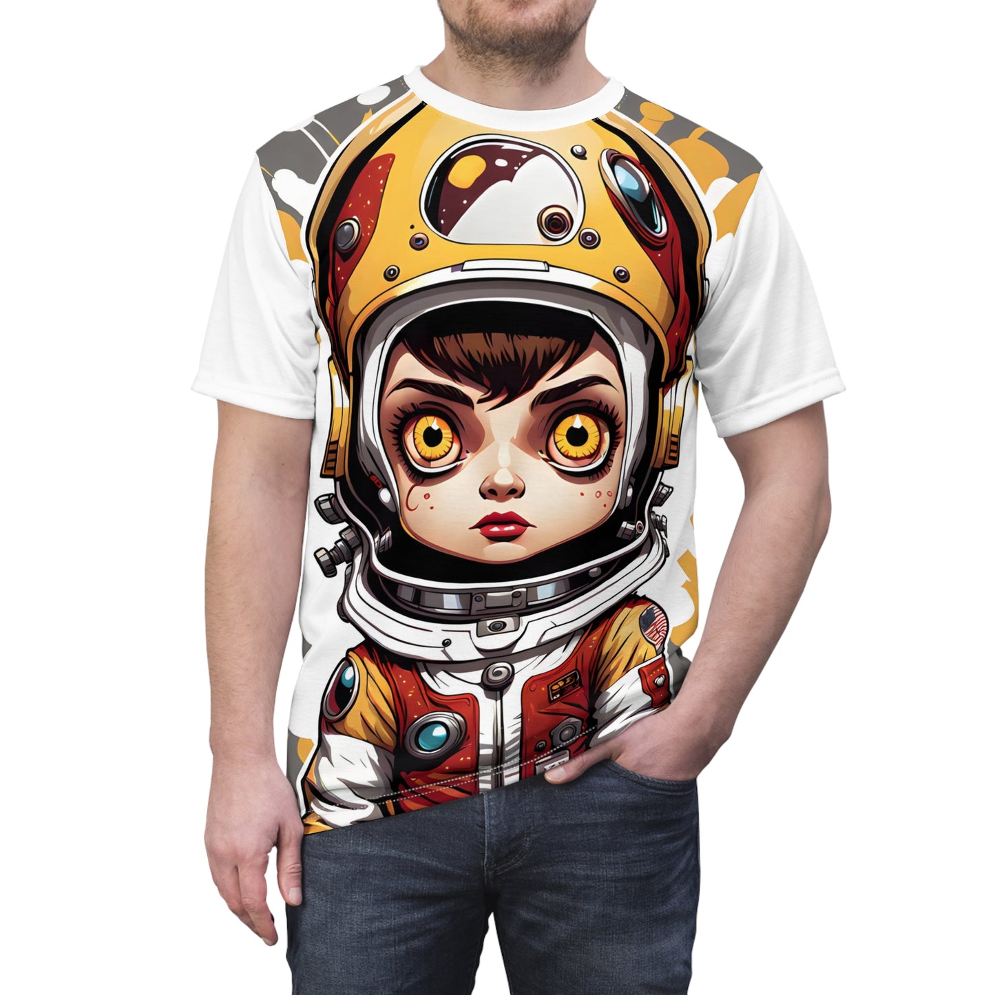 Space Kid Cut & Sew Tee (AOP)