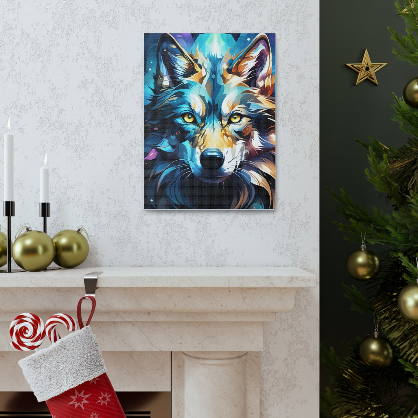 Wolf Canvas Gallery Wraps