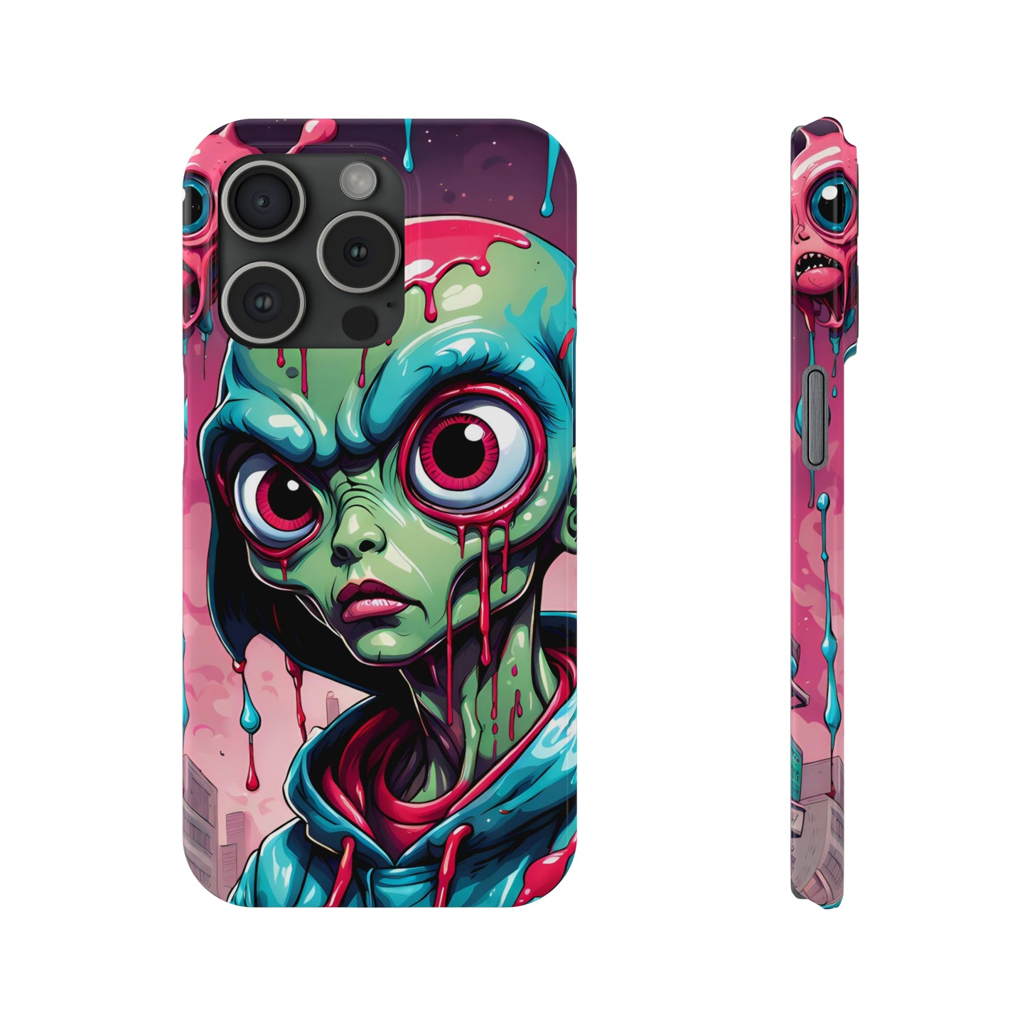 Shocked iPhone 15-13 Slim Phone Cases