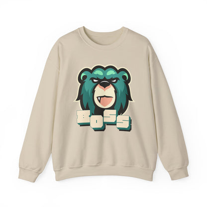 Boss Bear Unisex Heavy Blend™ Crewneck Sweatshirt