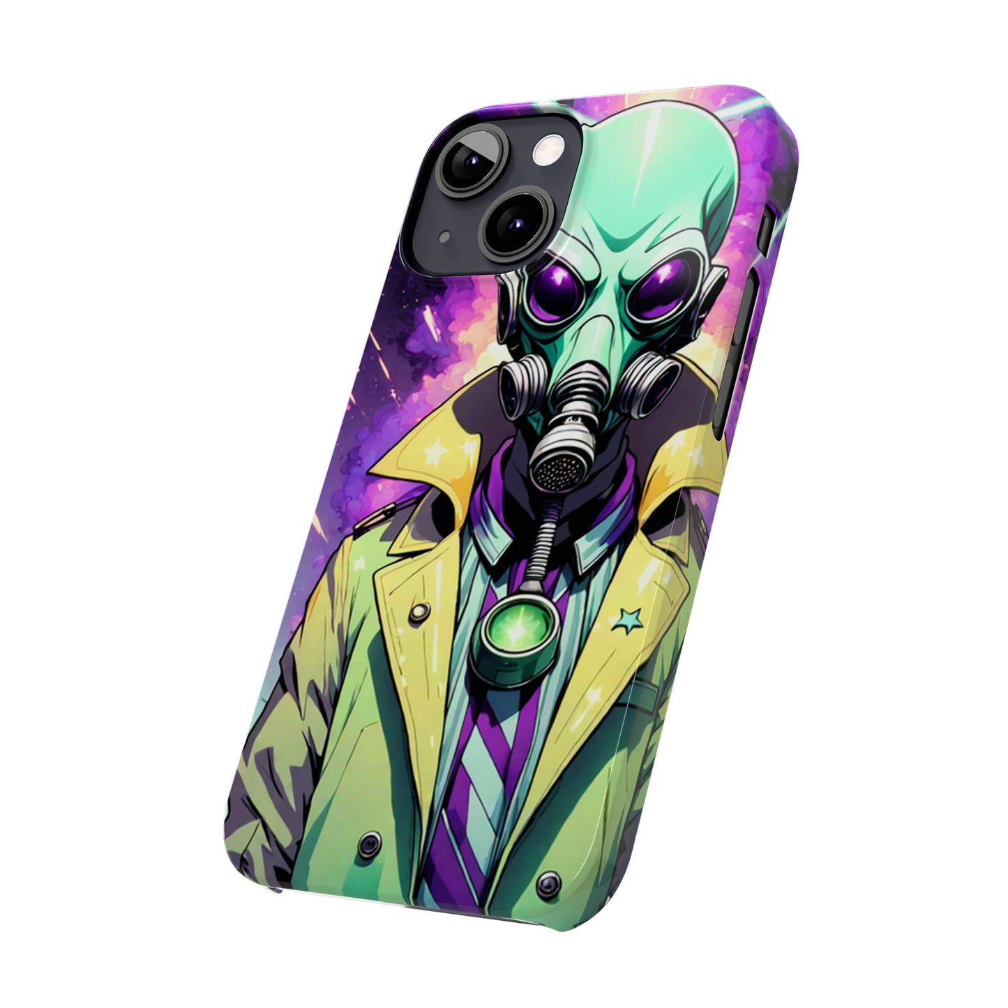 The Alien Inspector iPhone 15 –13 Slim Phone Case