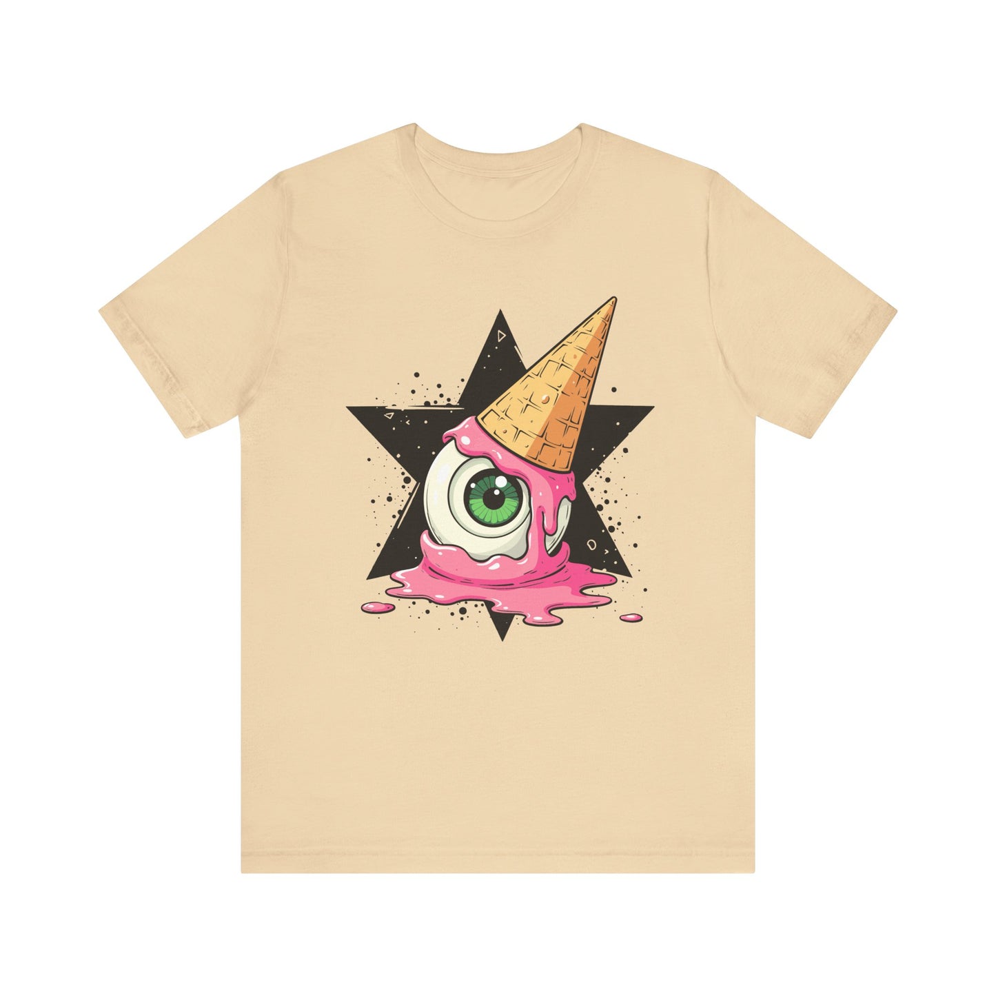 Eye Scream Urban Tee – Bold Graffiti Comic Art
