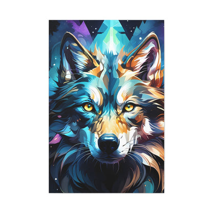 Wolf Canvas Gallery Wraps