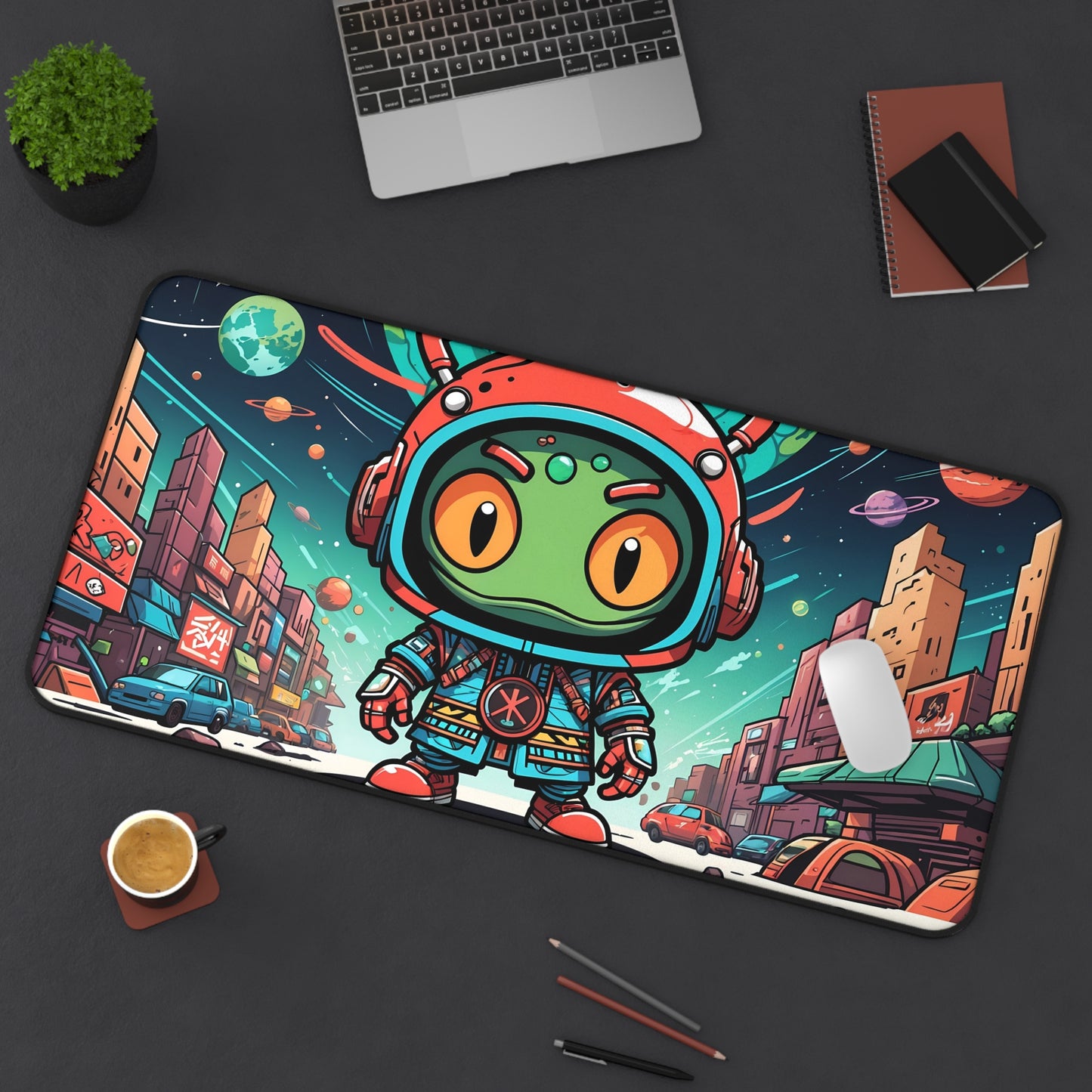 Alien Kid Vacation XXL Gaming Mousepad