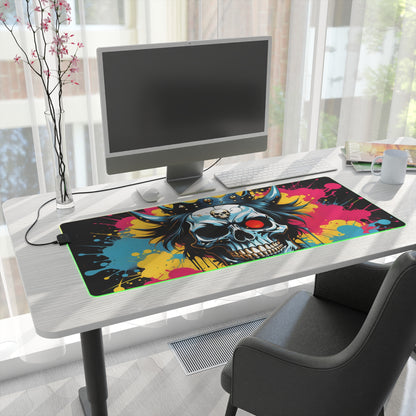 Skullz LED Gaming Mouse Pad