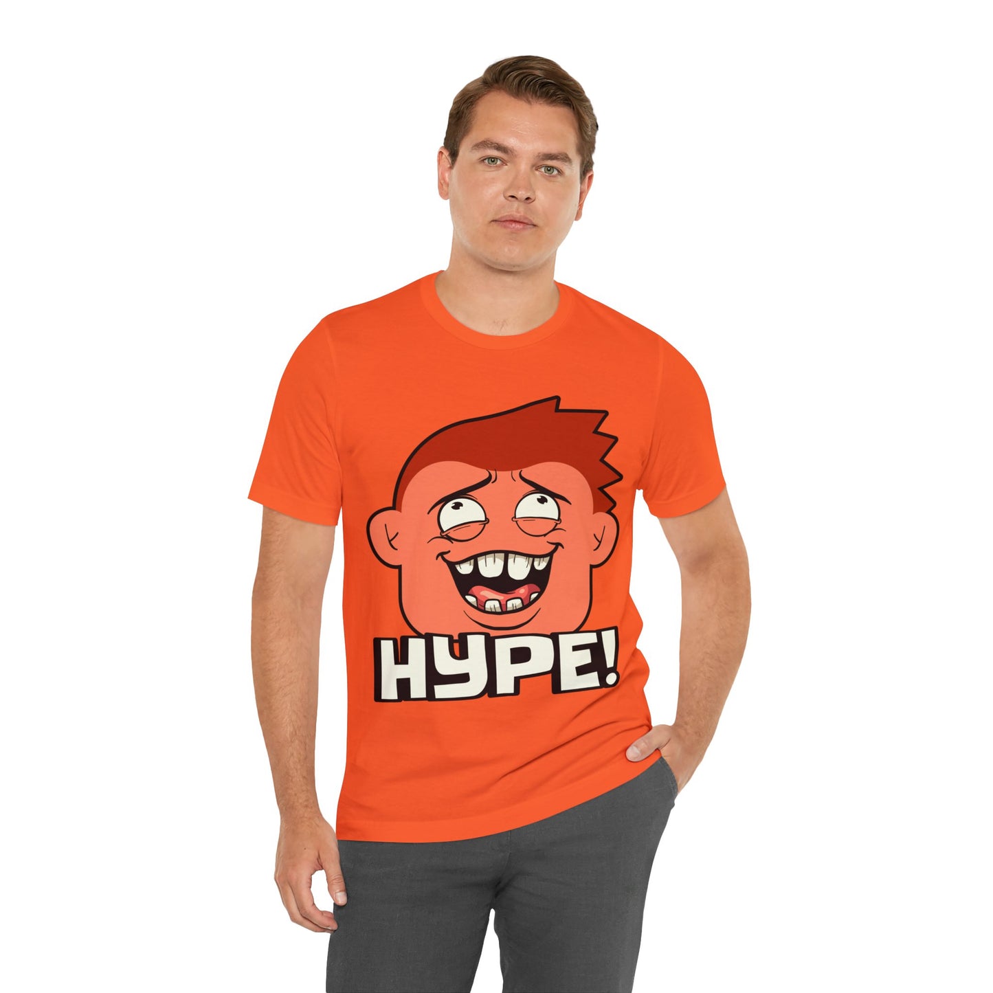 Get Hype Emote Graphic Tee