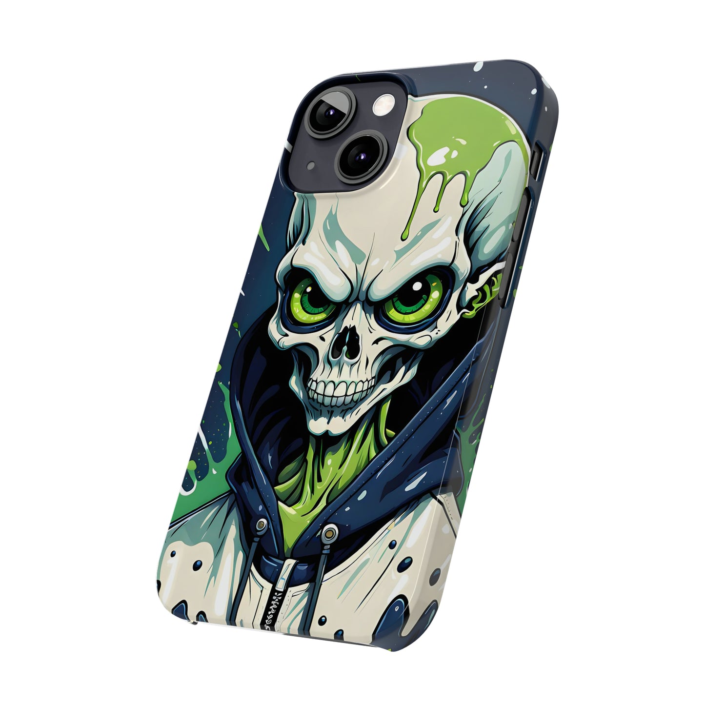 Skully iPhone 15-13 Slim Phone Cases