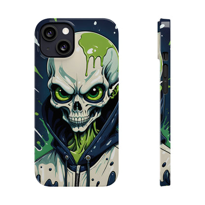 Skully iPhone 15-13 Slim Phone Cases