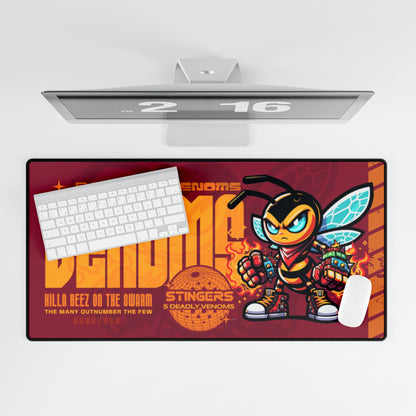 5 Deadly Venoms Desk Mat & Mousepad