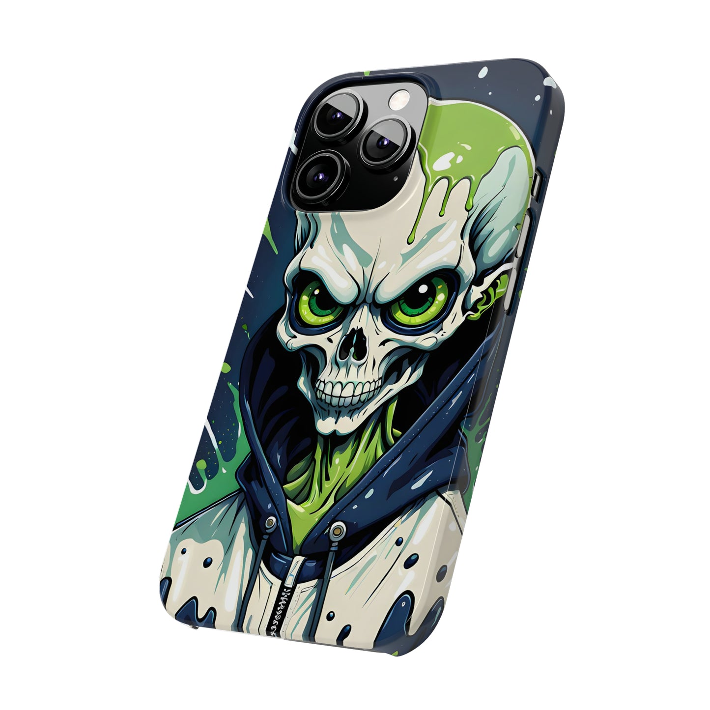 Skully iPhone 15-13 Slim Phone Cases