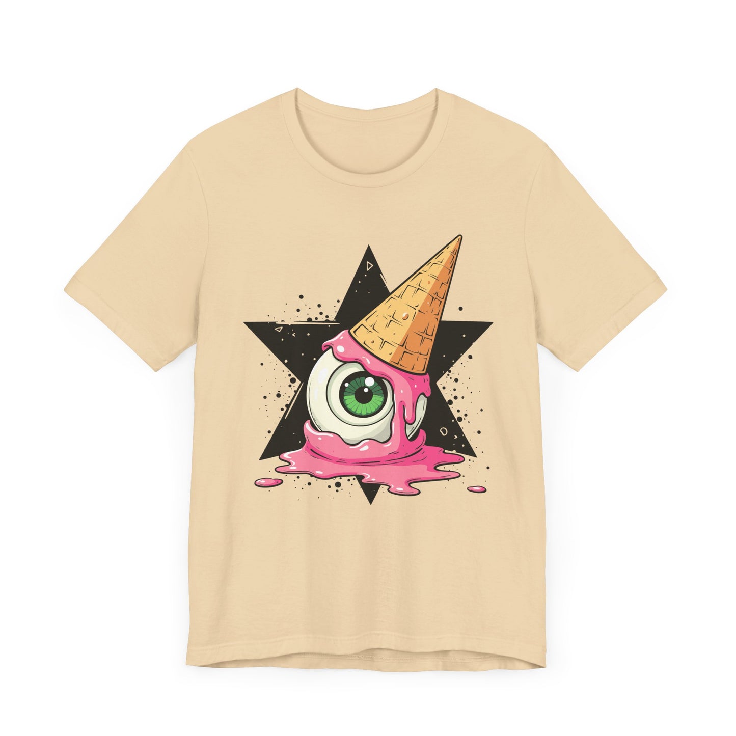 Eye Scream Urban Tee – Bold Graffiti Comic Art