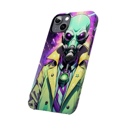 The Alien Inspector iPhone 15 –13 Slim Phone Case