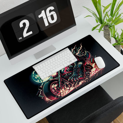 Motorcycle Wolf Gaming Mouse Pad Desk Mat