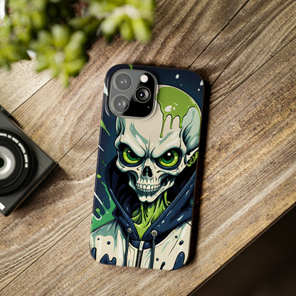 Skully iPhone 15-13 Slim Phone Cases