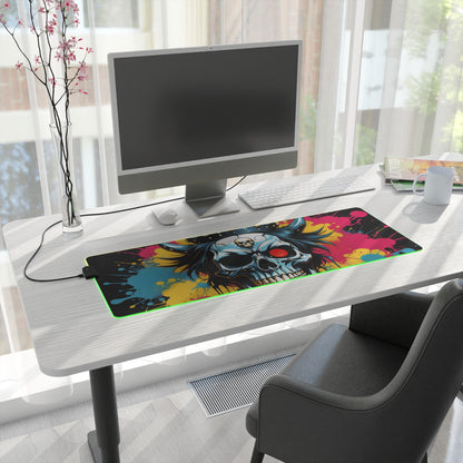 Skullz LED Gaming Mouse Pad