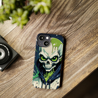 Skully iPhone 15-13 Slim Phone Cases