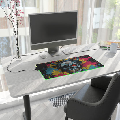 Skullz LED Gaming Mouse Pad