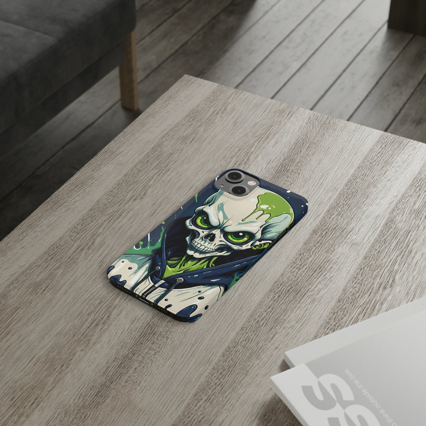 Skully iPhone 15-13 Slim Phone Cases