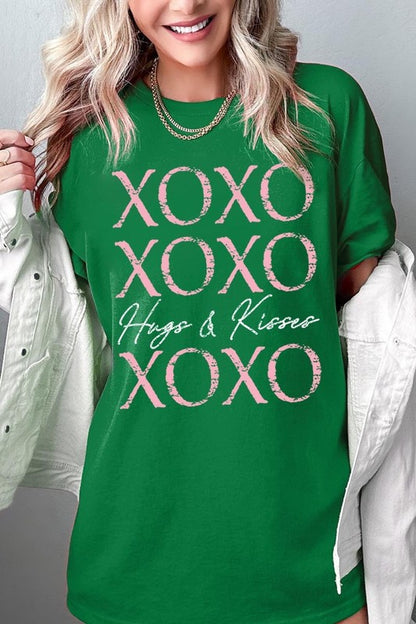 XOXO Graphic Plus Heavy Cotton Tee