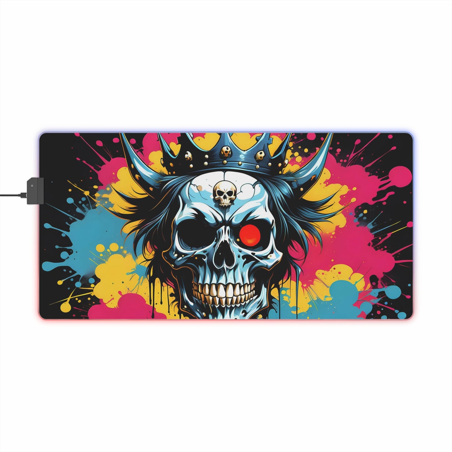 Skullz LED Gaming Mouse Pad