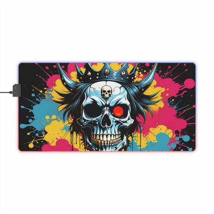 Skullz LED Gaming Mouse Pad