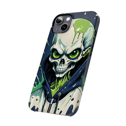 Skully iPhone 15-13 Slim Phone Cases