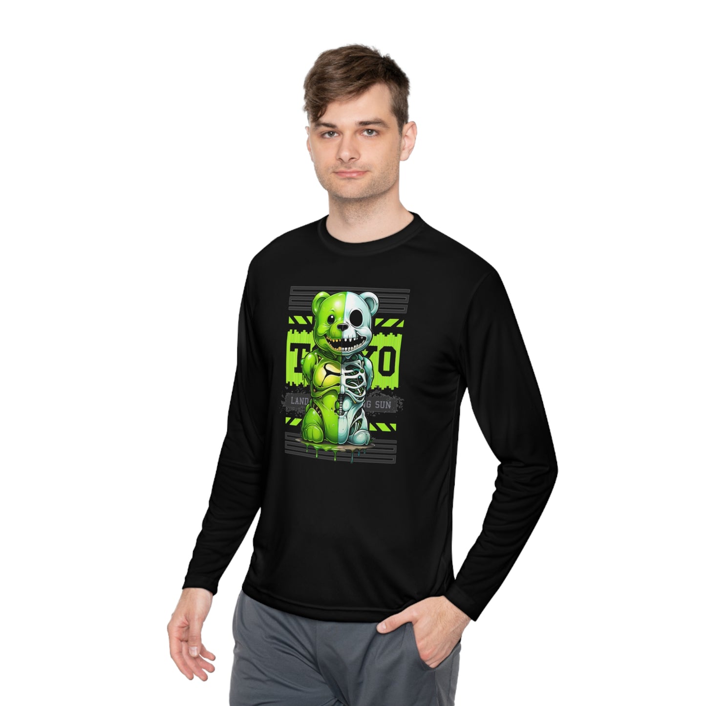 Green Gummy Lightweight Sport Long Sleeve