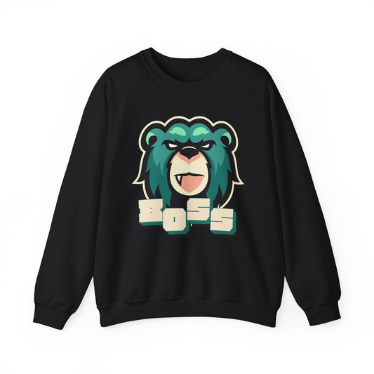 Boss Bear Unisex Heavy Blend™ Crewneck Sweatshirt