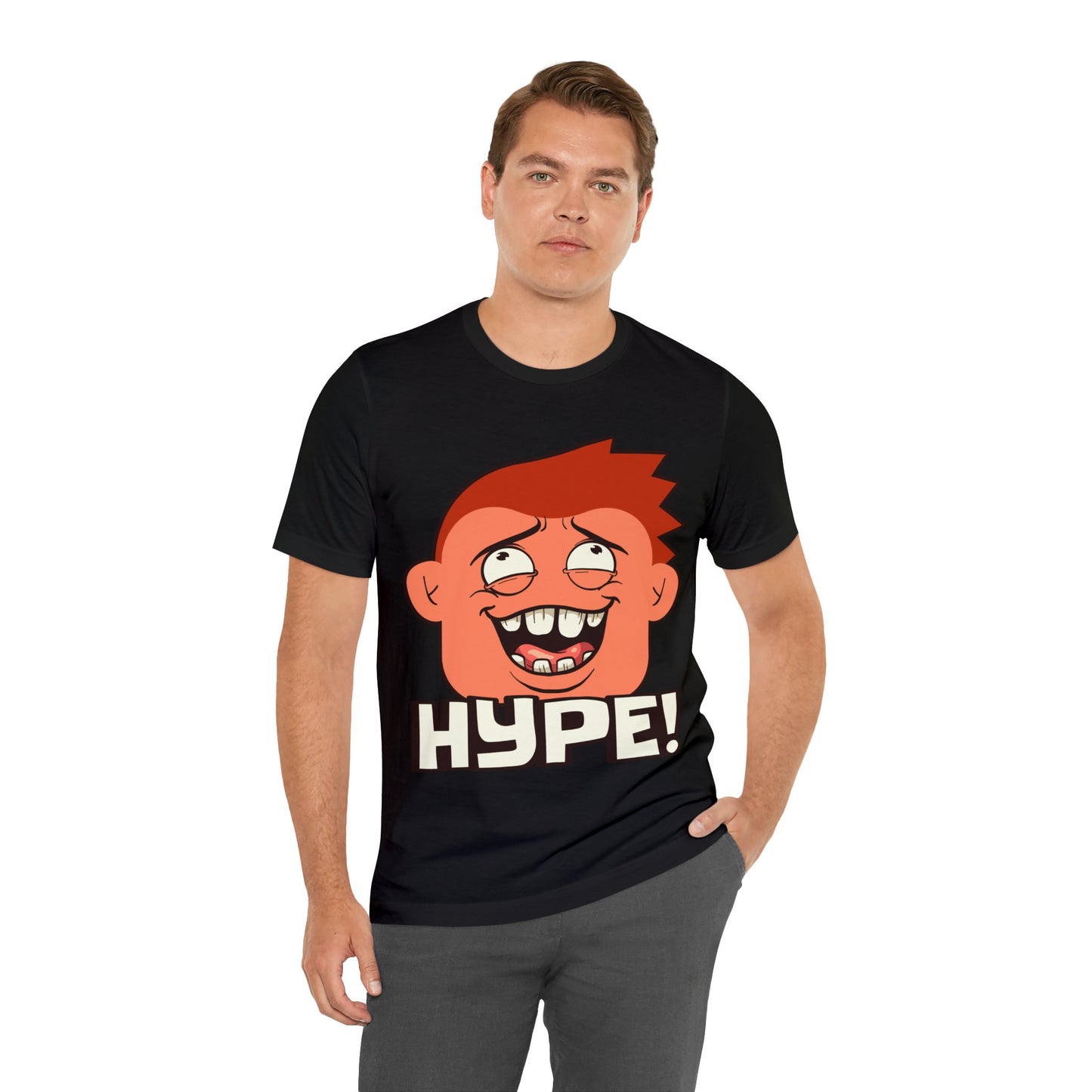 Get Hype Emote Graphic Tee