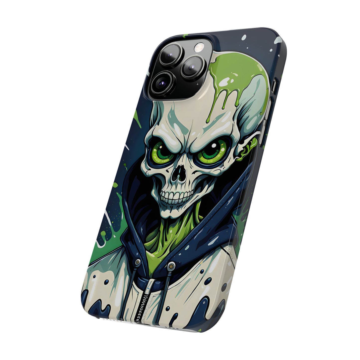 Skully iPhone 15-13 Slim Phone Cases