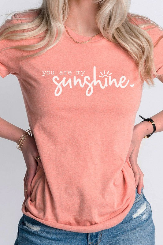 You Are My Sunshine Summer Inspiration Graphic Tee