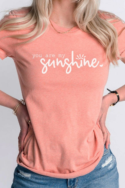 You Are My Sunshine Summer Inspiration Graphic Tee