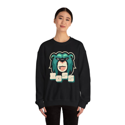 Boss Bear Unisex Heavy Blend™ Crewneck Sweatshirt