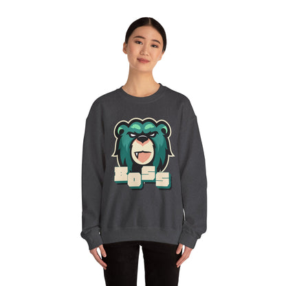 Boss Bear Unisex Heavy Blend™ Crewneck Sweatshirt