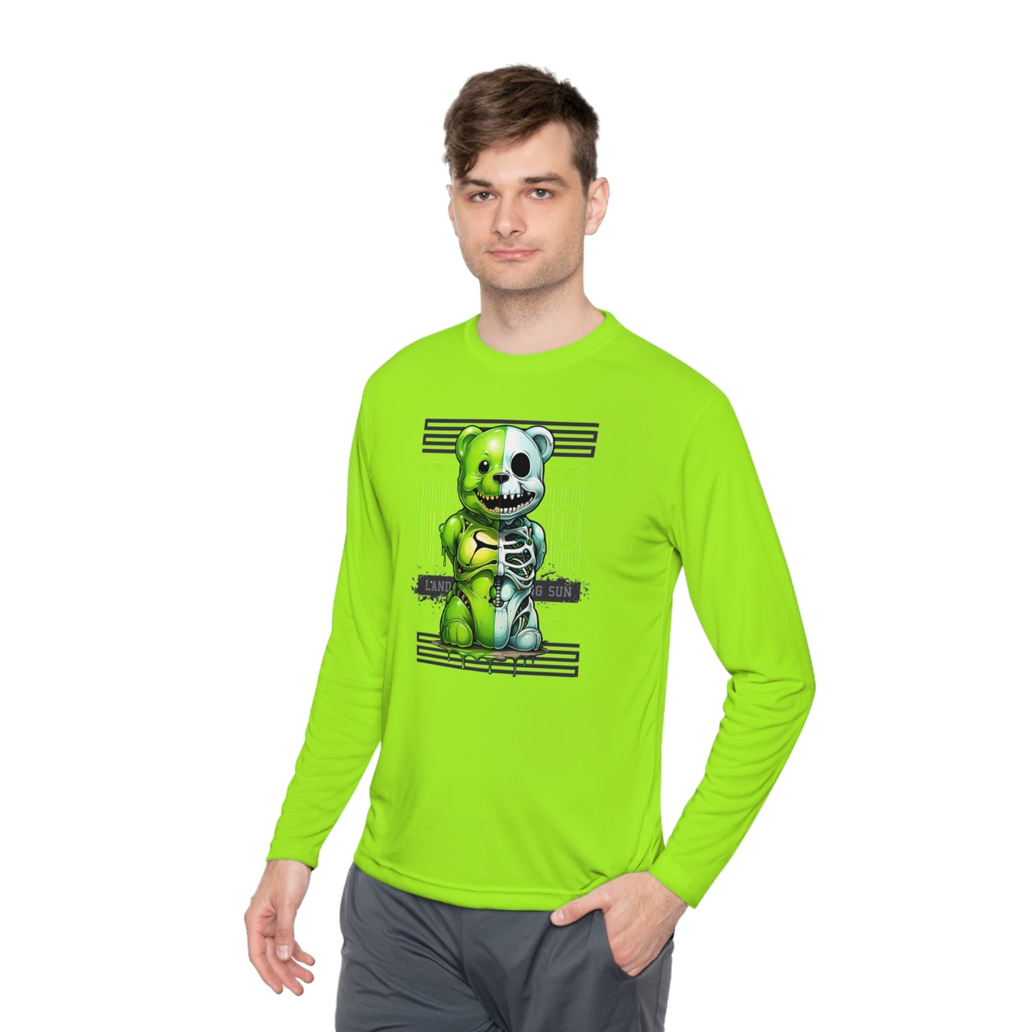 Green Gummy Lightweight Sport Long Sleeve