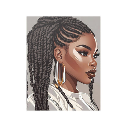 Braids - Satin Posters (210gsm)