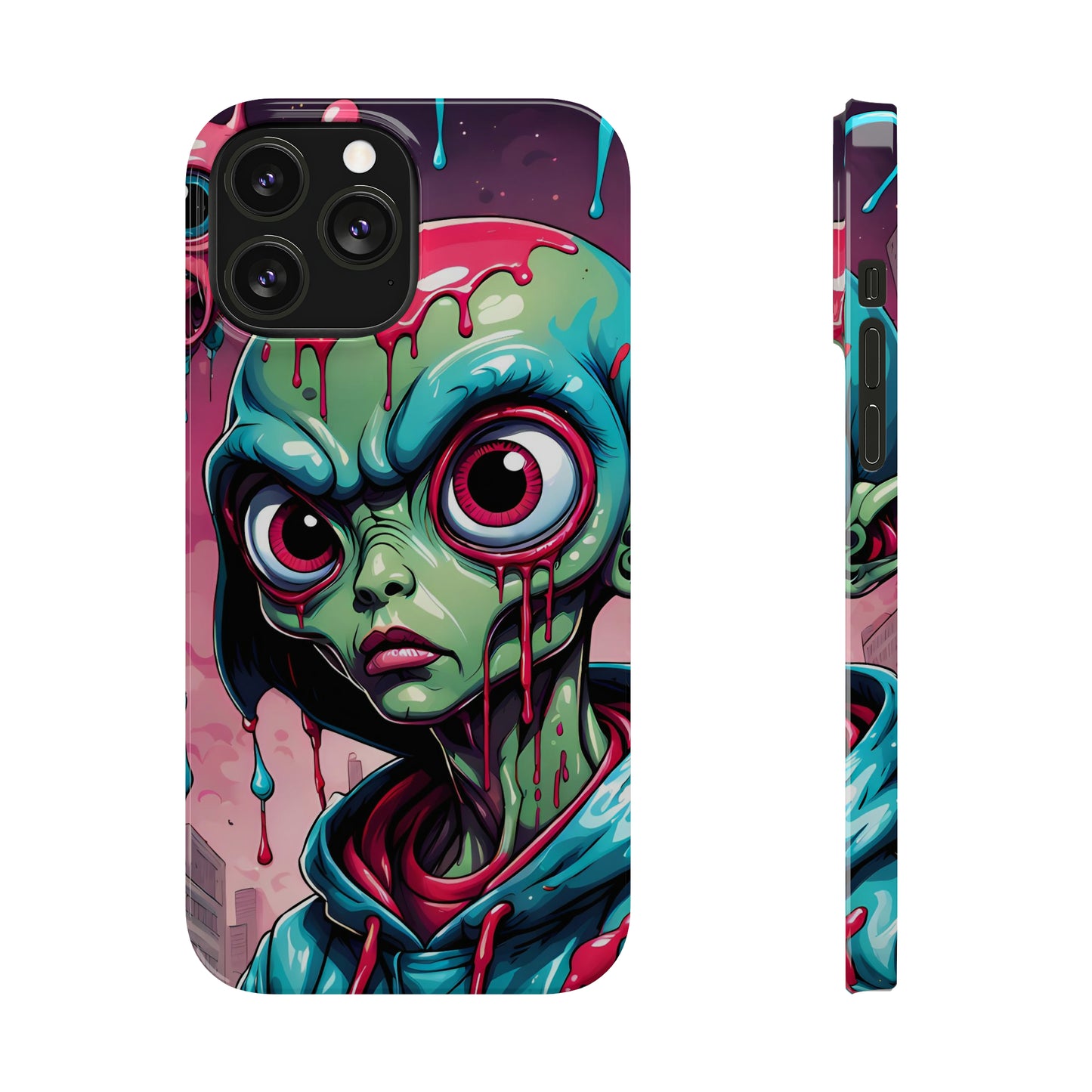 Shocked iPhone 15-13 Slim Phone Cases