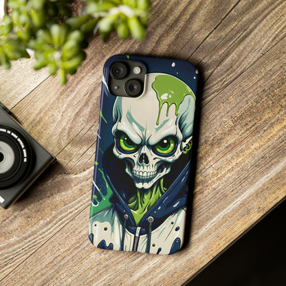 Skully iPhone 15-13 Slim Phone Cases