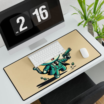 Hitman Gangster Cat 31.5" XXL Mousepad - Desk Mat