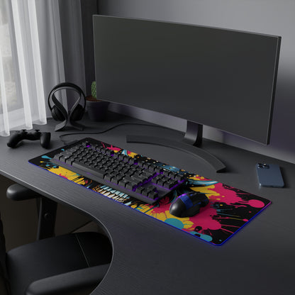 Skullz LED Gaming Mouse Pad