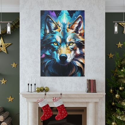 Wolf Canvas Gallery Wraps