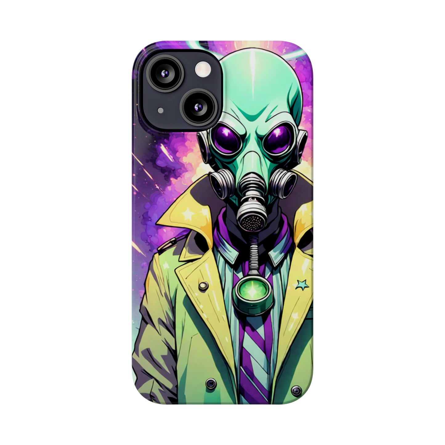 The Alien Inspector iPhone 15 –13 Slim Phone Case