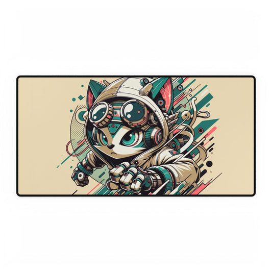 Cat Strikes Back Gaming Mouse Pad Desk Mat