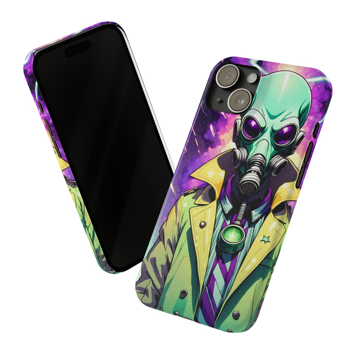 The Alien Inspector iPhone 15 –13 Slim Phone Case